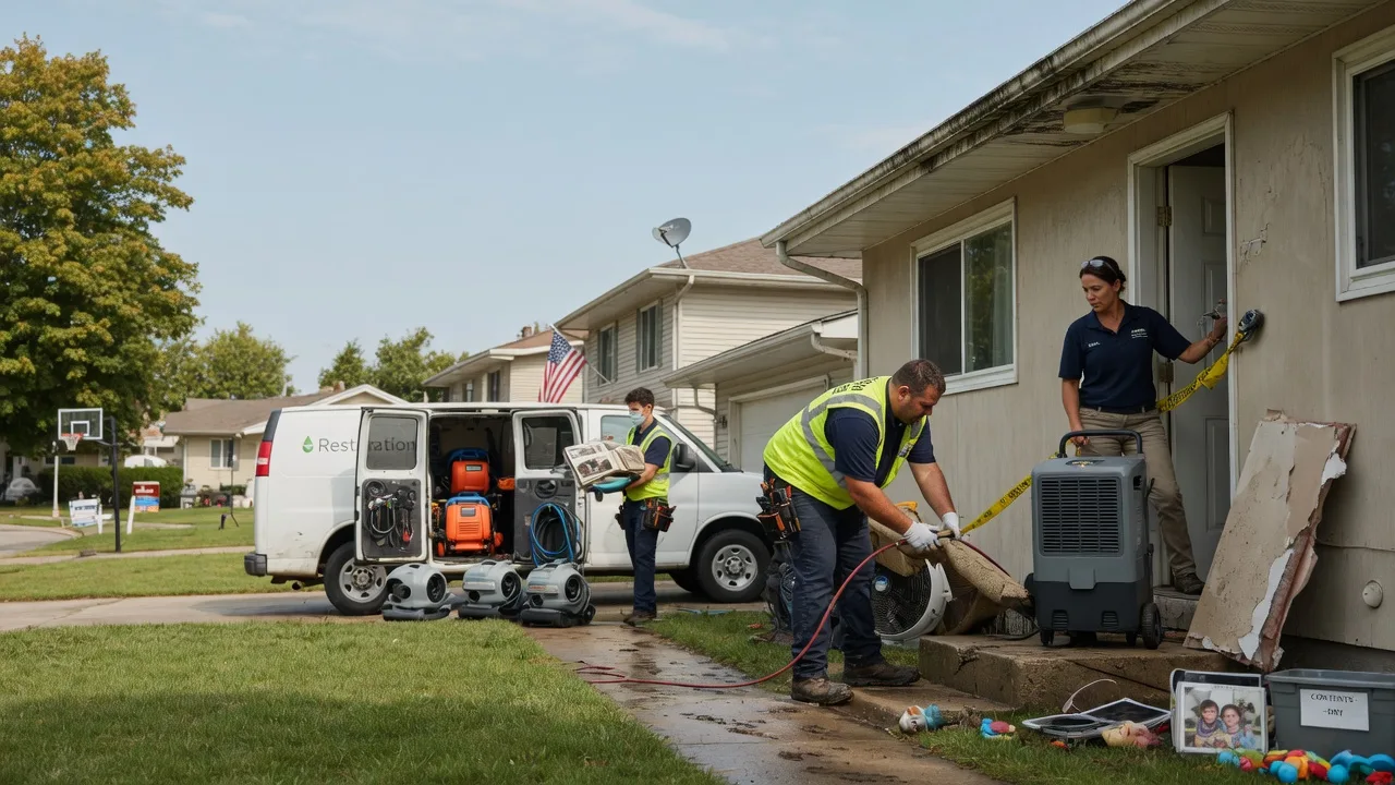 Water Damage Restoration in Kentucky near me